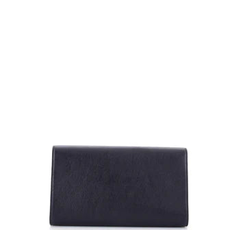 Saint Laurent Belle de Jour Clutch Leather Large