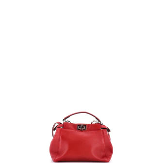 Fendi Peekaboo Bag Leather Mini
