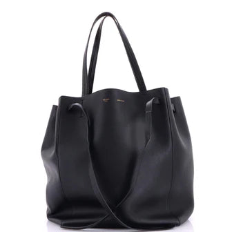 Celine Phantom Tie Cabas Tote Leather Medium
