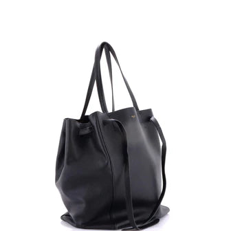 Celine Phantom Tie Cabas Tote Leather Medium