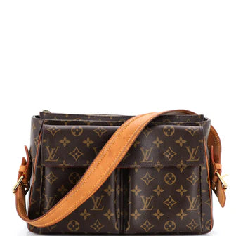 Louis Vuitton Viva Cite Handbag Monogram Canvas GM