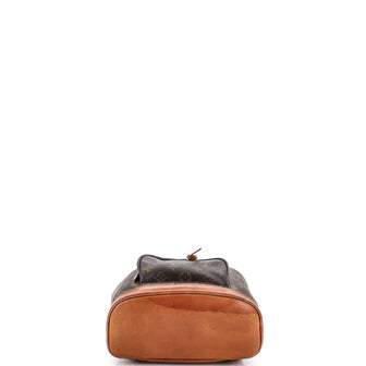 Louis Vuitton Vintage Montsouris Backpack Monogram Canvas MM