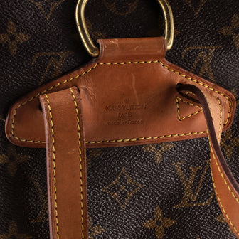Louis Vuitton Vintage Montsouris Backpack Monogram Canvas MM