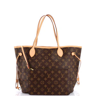 Louis Vuitton Neverfull NM Tote Monogram Canvas MM