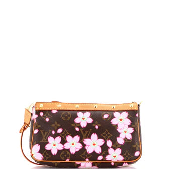 Louis Vuitton Pochette Accessoires Limited Edition Cherry Blossom Monogram