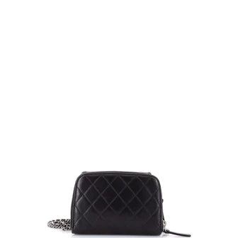 Chanel Wallet on Chain Flap Bag Quilted Calfskin Mini