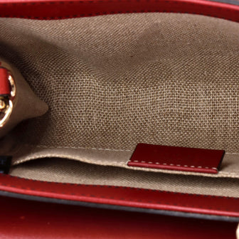 Gucci Emily Chain Flap Bag Microguccissima Leather Mini