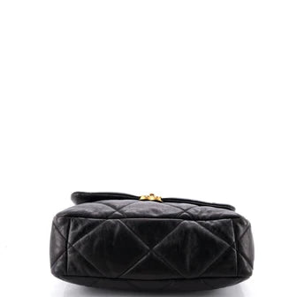 Chanel 19 Flap Bag Quilted Leather Large