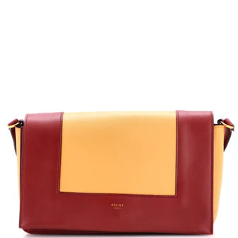 Celine Frame Shoulder Bag Leather Medium