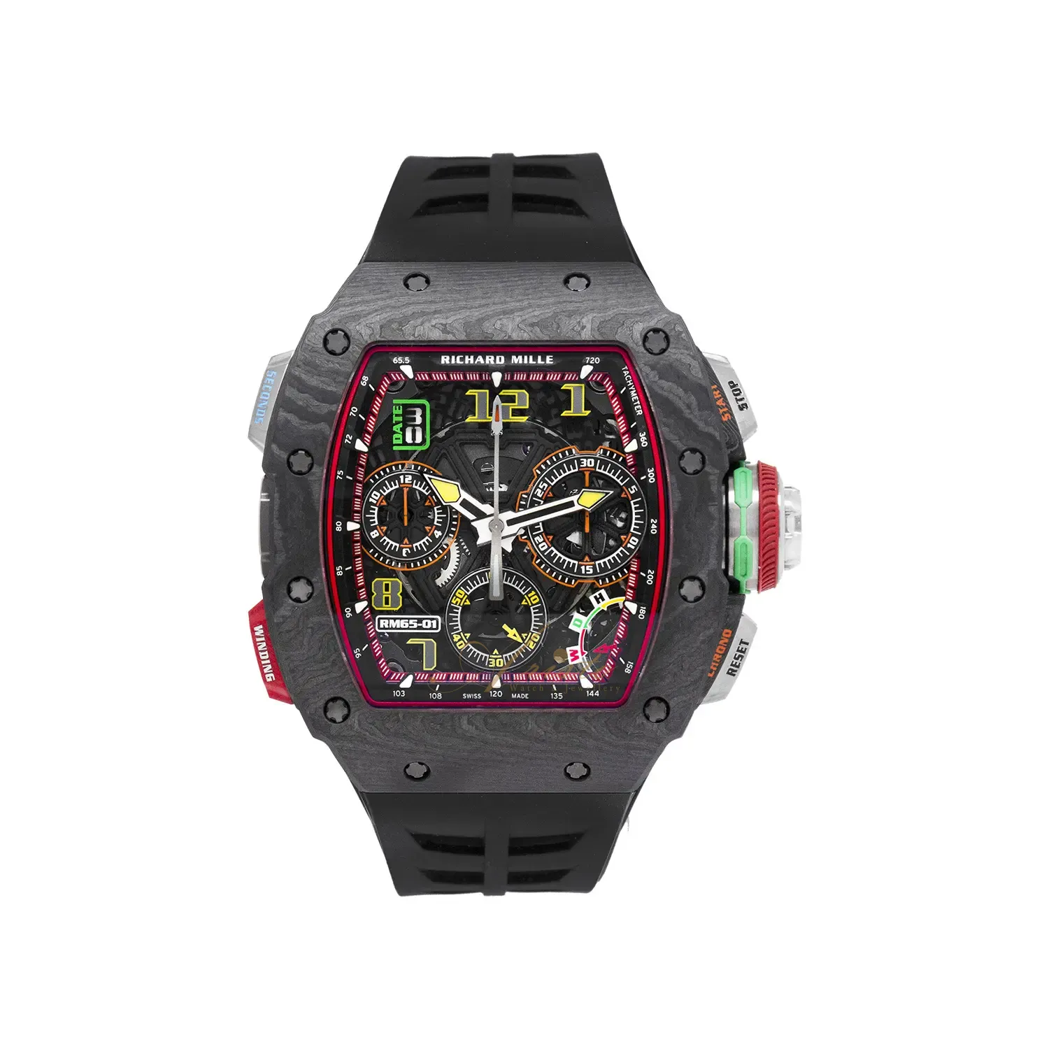 RICHARD MILLE RM65-01 Black Carbon TPT