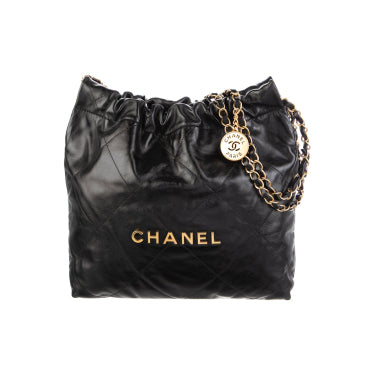 Chanel 2022 22 shiny hobo