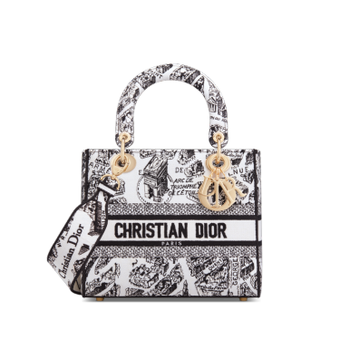 Christian Dior medium lady D-lite bag