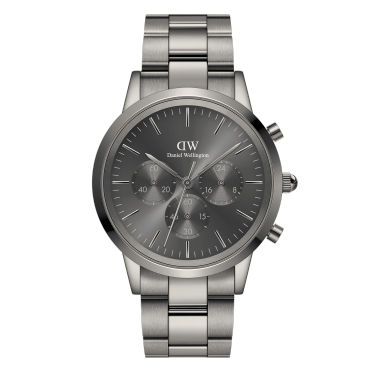Daniel Wellington iconic chronograph link graphite GM