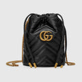 Gucci marmont mini bucket bag
