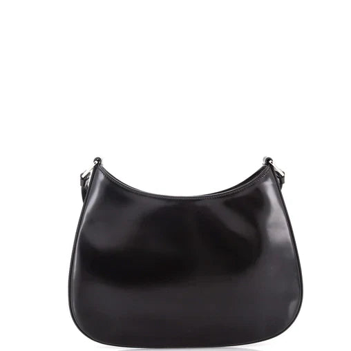 Prada Cleo Shoulder Bag Spazzolato Leather Medium