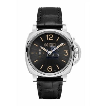 Panerai luminor due black dial mens hand wound watch PAM00676