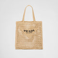 Prada crochet tote bag