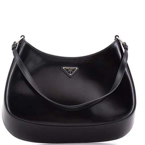 Prada Cleo Shoulder Bag Spazzolato Leather Medium