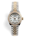 Rolex silver and gold